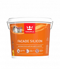 ТИККУРИЛА краска фасадная FACADE Silicon VVA гл/мат 2,7л