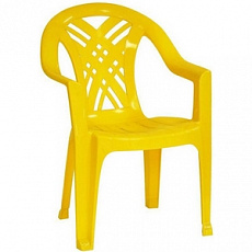 Кресло "Престиж-2" желтый/пластик