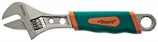 Ключ разводной 200мм усиленный Sturm 1045-02-A200, мягкая рукоятка