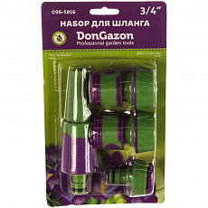 Набор фитингов для шлангов Don Gazon 3/4" 4 пр/пласт 096-5816