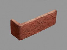 Искусственный камень Угол кирпич классик (красный) КК204В-УЭ (24шт/уп)