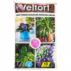 Грунт Veltorf для комнатных цветов 10 л