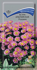 Семена Астра альпийская Розовая цв/п 0,04 г Поиск