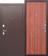 Дверь металлическая Гарда 8мм Рустикальный дуб 960-2050 правая