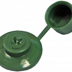 Шляпка для шиферного гвоздя (зеленый, 100 шт)
